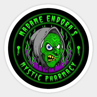 MADAME ENDORA'S - MYSTIC PHARMACY Sticker